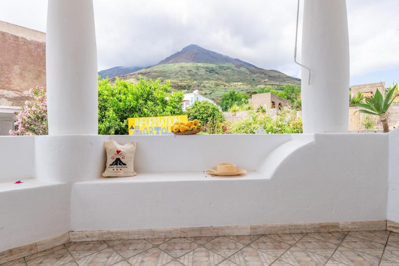 Stromboli Suite Apartment With Terrace Volcano & Sea View Eksteriør billede